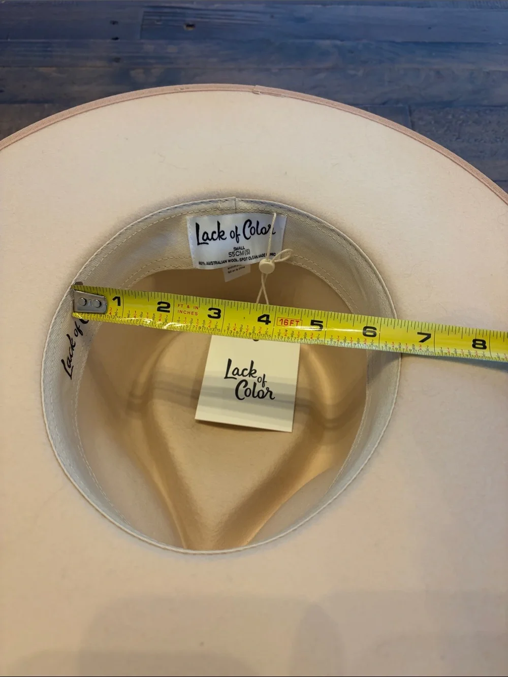 NWT Lack of Color Ivory Rancher Hat